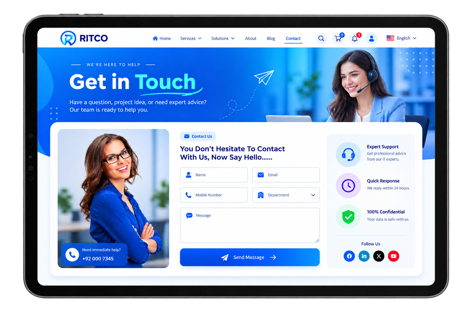 Tablet Contact